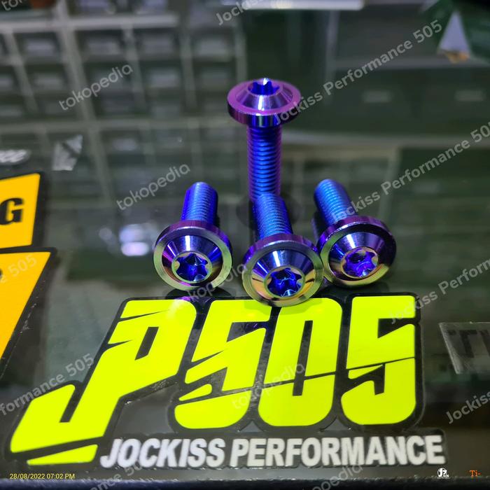 Gambar Titanium Paketan Baut Disc Universal Standart dari Jockiss Performance 505 Kota Bekasi Tokopedia
