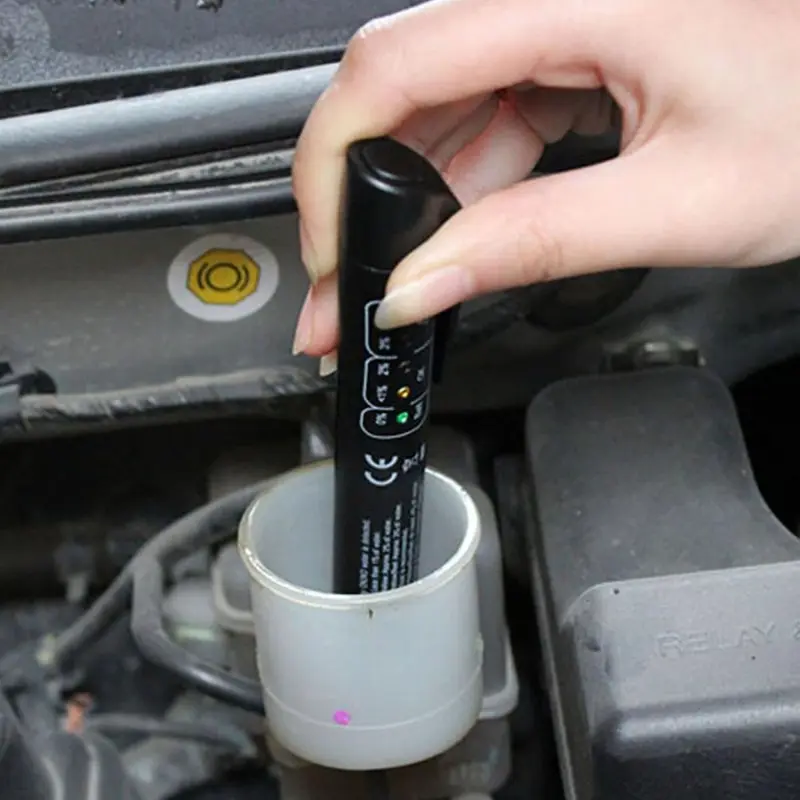 Pengukur Kualitas Minyak Rem/Oli Rem Brake Fluid Tester LED Indicator 0