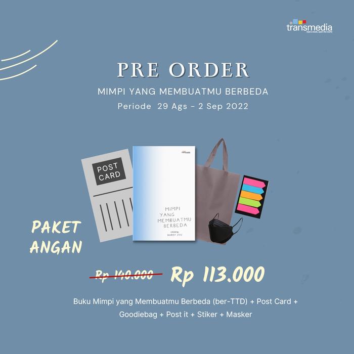 Gambar MIMPI YANG MEMBUATMU BERBEDA - HARDY ZHU dari Buku Katia Kota Depok 4 Tokopedia