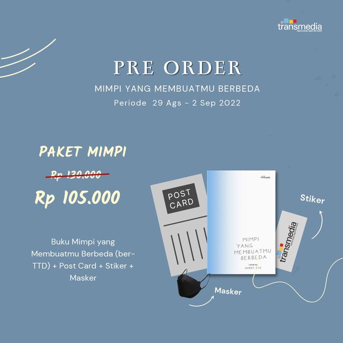 Gambar MIMPI YANG MEMBUATMU BERBEDA - HARDY ZHU dari Buku Katia Kota Depok 5 Tokopedia