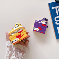 Gambar Airpods Case Nike Air Jordan 1 Retro High Gen 1 2 3 PRO Soft Silicone - Kuning, Airpods Gen 1/2 dari Arceantics Kota Tangerang 1 Tokopedia