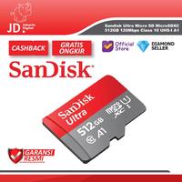 Gambar Sandisk Ultra Micro SD MicroSDXC 512GB 150Mbps Class 10 UHS-I A1 dari Jakarta Digital 8 Kota Administrasi Jakarta Pusat 1 Tokopedia