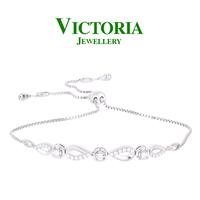 Gambar Gelang Rantai Berlian Serut VBE678766 Victoria Jewellery - Putih dari Victoria Jewellery Online Kota Administrasi Jakarta Selatan 3 Tokopedia