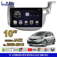 Gambar Brainbox TV Mobil OEM Honda Jazz 2008-2013 Android Headunit Tape Mobil - 4GB + 32GB dari Brainbox Car and Home Kota Batam 1 Tokopedia