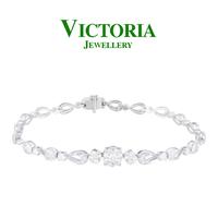 Gambar Gelang Rantai Berlian VBE714083 Victoria Jewellery dari Victoria Jewellery Online Kota Administrasi Jakarta Selatan 1 Tokopedia