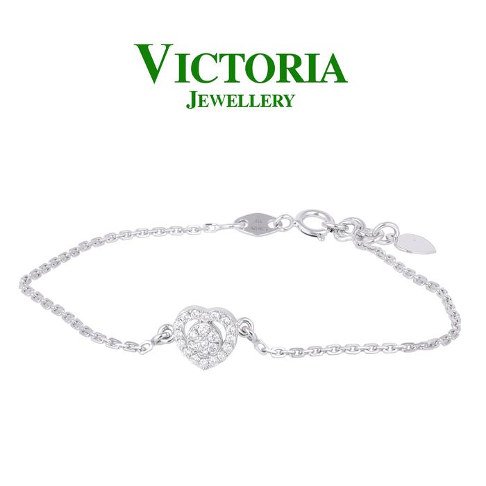 Gambar Gelang Berlian Love 627269 Victoria Jewellery dari Victoria Jewellery Online Kota Administrasi Jakarta Selatan Tokopedia