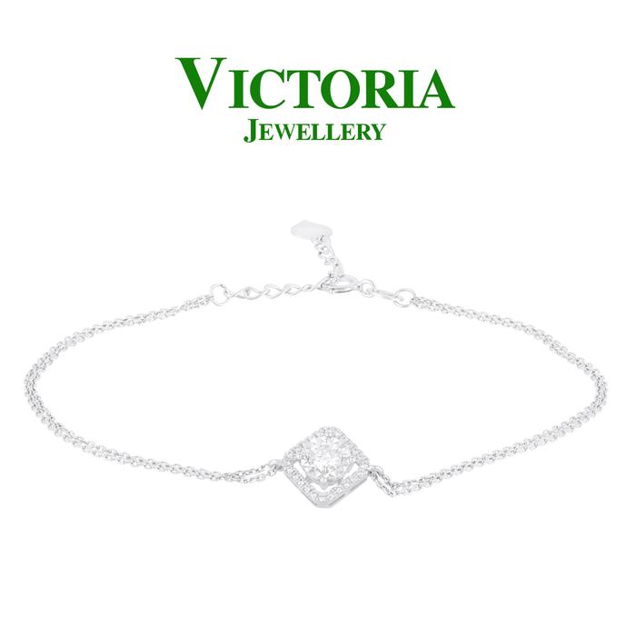 Gambar Gelang Rantai Berlian VBE782937 Victoria Jewellery dari Victoria Jewellery Online Kota Administrasi Jakarta Selatan Tokopedia