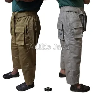 Celana Sirwal Pria Muslim isbal Jayanti premium Ukuran Dewasa M.L.XL