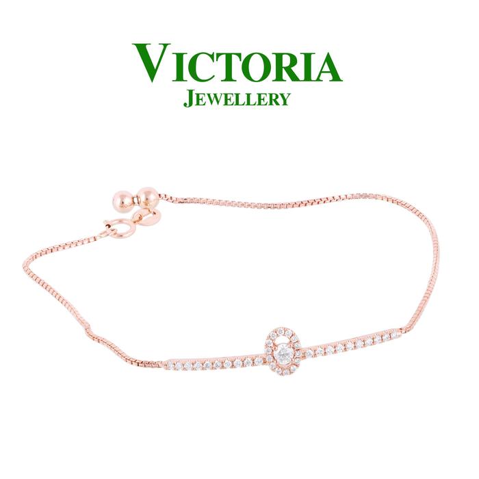 Gambar Gelang Serut Berlian VBE646819 Victoria Jewellery dari Victoria Jewellery Online Kota Administrasi Jakarta Selatan Tokopedia