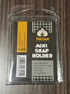 SULTAN | Standart UV Mini Snap Holder | Clear