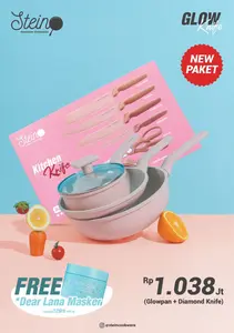 STEIN GlowKnife Paket PANCI + PISAU (Glowpan + Diamond Knive