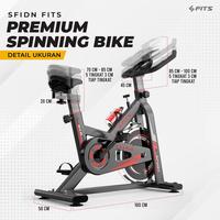 Gambar SFIDN FITS Premium Spinning Bike | Sepeda Statis Spin Bike dari SFIDN FITS Shop Kota Administrasi Jakarta Selatan 5 Tokopedia