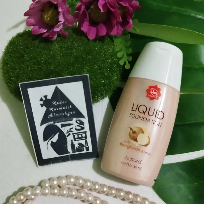 Gambar Viva Liquid Foundation With Bengkuang Extract dari Kedai Kosmetik Almashyra Kota Balikpapan 4 Tokopedia
