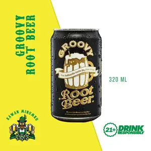 Groovy Root Beer Kaleng 330ml