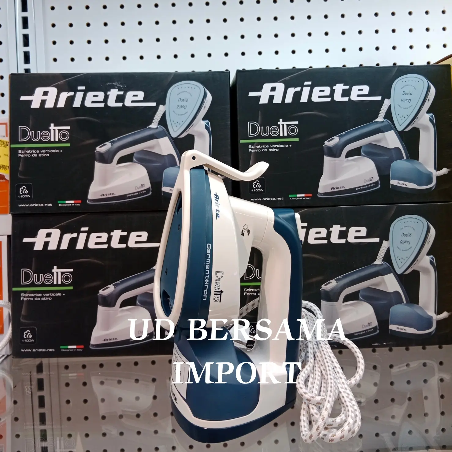 ARIETE Setrika Uap Portable/Garment Iron/Setrika Anti Lengket