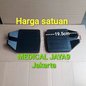 injakan kaki Kursi Roda Model Lubang Tengah