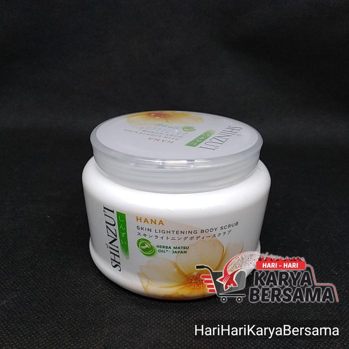 Gambar SHINZUI SHINZU'I SKIN LIGHTENING BODY SCRUB HANA 200 GRAM dari HariHariKaryaBersama Kota Medan Tokopedia