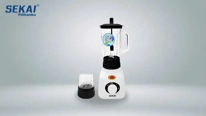 Gambar SEKAI Blender Kaca 2in1 BL751GL Pelumat 1 Liter BL 751 GL - Hijau dari amac electronic store Kota Tangerang 3 Tokopedia