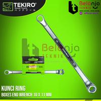 Gambar Tekiro Kunci Ring 10 x 11 mm - Kunci Ring Tekiro 10 x 11mm dari Belanja Teknik Kota Bogor 1 Tokopedia