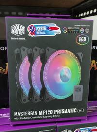 Gambar Cooler Master MasterFan MF120 Prismatic ARGB - Fan Casing 12cm 3 in 1 dari Line Computer Kota Administrasi Jakarta Pusat 1 Tokopedia