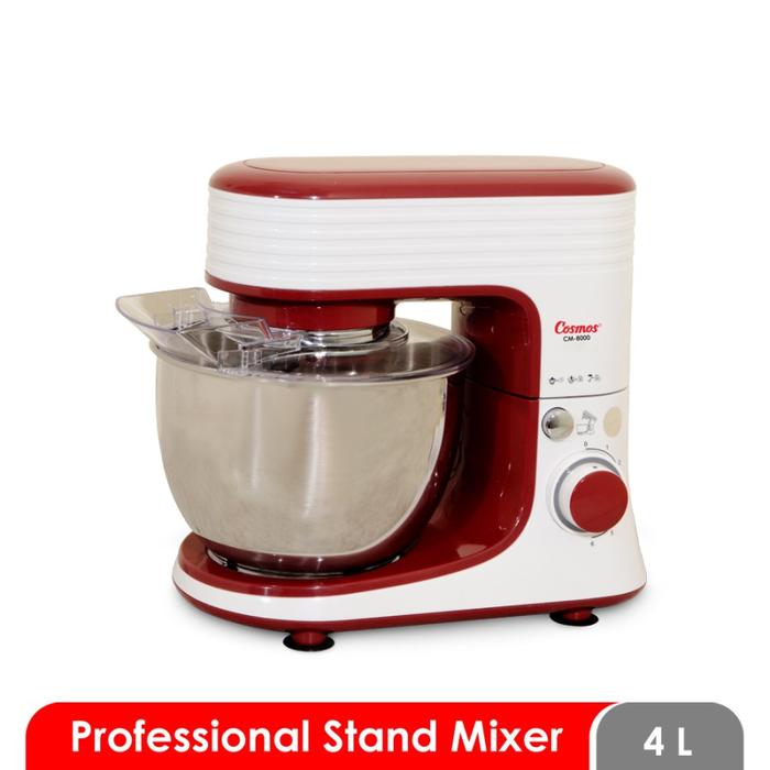 Gambar COSMOS - Stand Mixer 4 Liter 600 Watt Metal Gear CM8000 dari ELEKTROPEDIA Kota Administrasi Jakarta Pusat Tokopedia