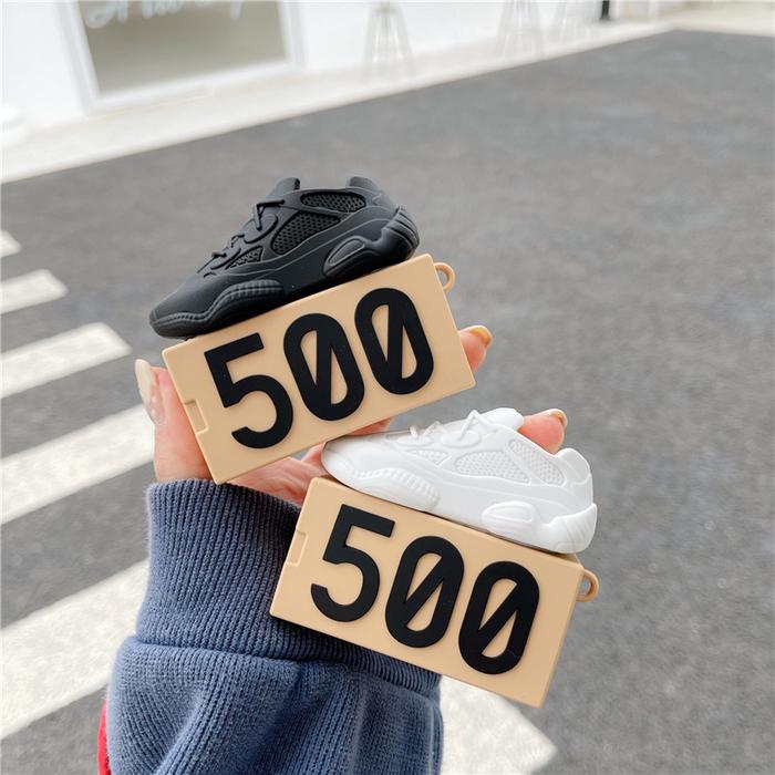 Gambar Airpods Case Adidas Yeezy Boost 500 Gen 1 2 3 PRO Soft Silicone - Putih, Airpods Gen 1/2 dari Arceantics Kota Tangerang Tokopedia