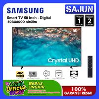 Gambar Samsung Smart TV 50 Inch CRYSTAL UHD 4K 50BU8000 AirSlim dari Sajun Electronic Kota Administrasi Jakarta Utara 1 Tokopedia