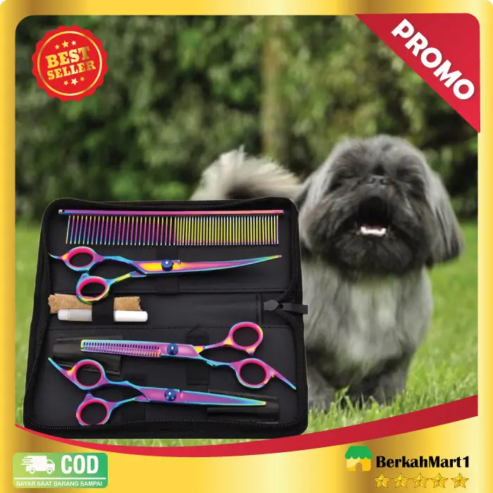 Set Gunting Grooming Bulu Hewan Peliharaan - 62HRC 0