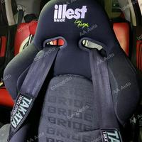 Gambar Jok Bride Lowmax Illest Bahan Suede Gradasi Hitam (replika,semi impor) dari VictoryMotorsport Kota Tangerang 2 Tokopedia