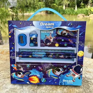 Alat Tulis Set Karakter 7 in 1 / alat tulis karakter set premium