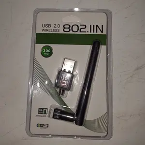 Wifi USB Adapter + Antena 300Mbps