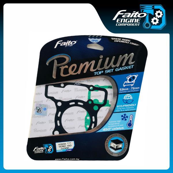 Gambar Paking Gasket Top Set Premium Sonic 150 /CBR 150/ GTR 150 65mm FAITO dari Faito Indonesia Kota Administrasi Jakarta Timur Tokopedia