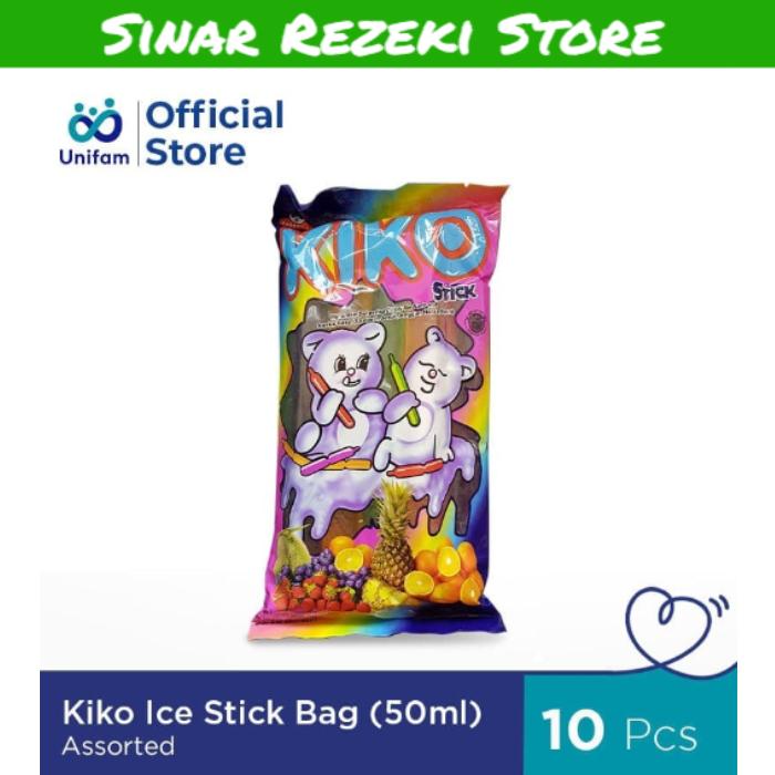 KIKO Es Stick Bermacam Rasa 10 x 50 ml / Es Kiko / Stick Kiko 0