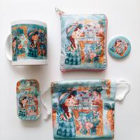 Gambar Souvenir Classic Series (flazz, coaster, mug) dari minilab99 Kab. Tangerang 1 Tokopedia