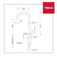 Gambar Teka Kitchen Tap IN 915 (Panas & Dingin) dari Modern Home Center Kab. Tangerang 5 Tokopedia