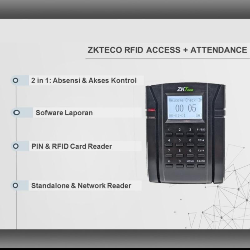 Access Control ZKTco SC203 Solution C1 RFID EM card with PIN - Shop ...