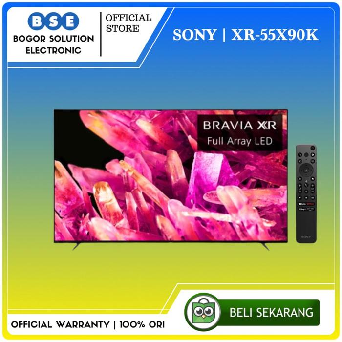 Gambar LED TV SONY 55 Inch XR55X90K Sony XR-55X90K 55 Inch Google TV 4K TV dari Bogor Solution Electronic Kota Bogor Tokopedia