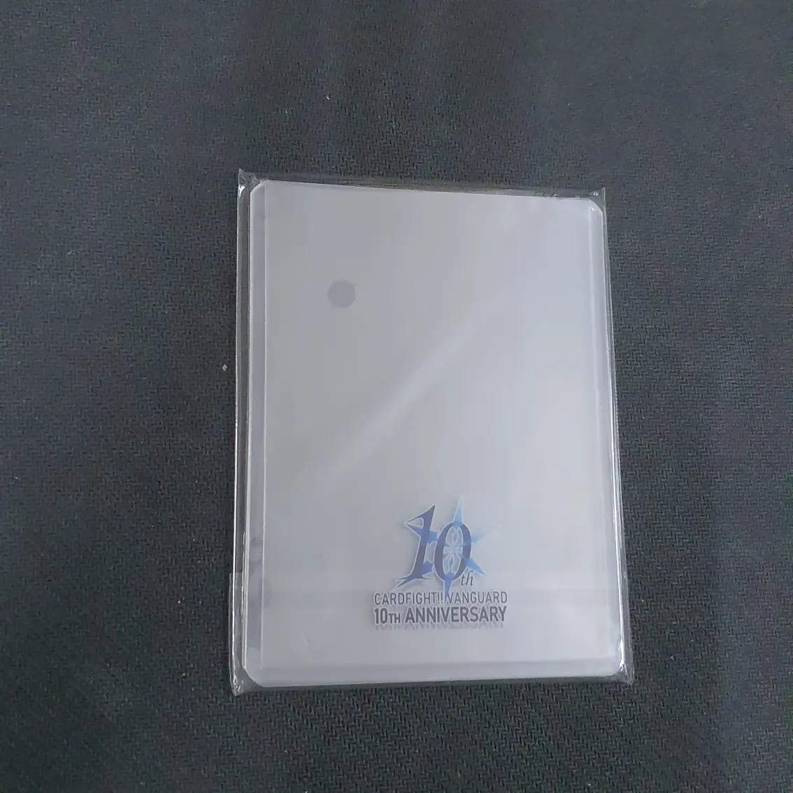 Vanguard 2pc Toploader 10th Anniversary Top Loader