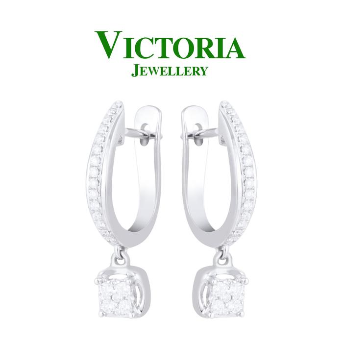 Gambar Anting Berlian VER790537 Victoria Jewellery dari Victoria Jewellery Online Kota Administrasi Jakarta Selatan Tokopedia
