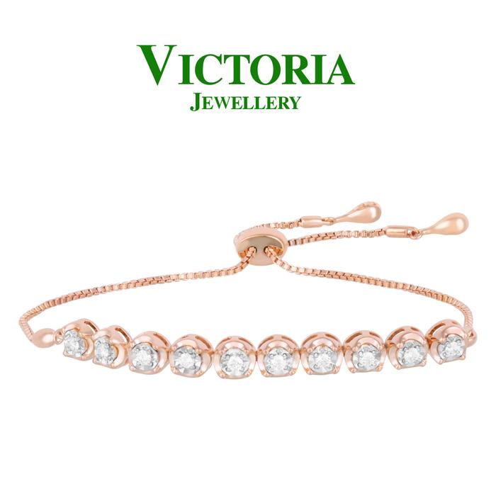 Gambar Gelang Rantai Berlian Serut VBE836562 Victoria Jewellery dari Victoria Jewellery Online Kota Administrasi Jakarta Selatan Tokopedia