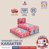 Gambar Olympic Tempat Tidur Anak Twin Bed Karakter FREE Bantal Guling - My Little Pony dari Olympic Furniture Indonesia Kota Surabaya 2 Tokopedia