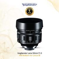 Gambar Voigtlander Lens 50mm f1.0 VM Nokton for Leica M dari Voigtlander Indonesia Kota Administrasi Jakarta Timur 2 Tokopedia