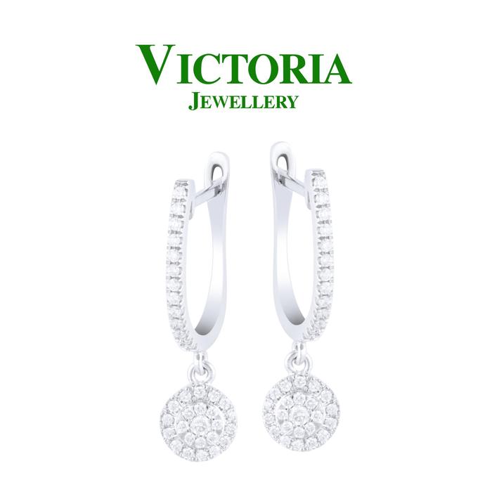 Gambar Anting Berlian VER751834 Victoria Jewellery dari Victoria Jewellery Online Kota Administrasi Jakarta Selatan Tokopedia
