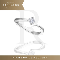 Gambar Richards Jewellery - Cincin Berlian – Twirl Ring Design - 269209 dari Richards Jewellery Jakarta Barat 1 Tokopedia