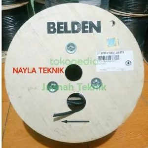 KABEL BELDEN RG6 METERAN UNTUK ANTENA PARABOLA DAN CCTV ORIGINAL USA