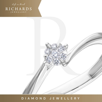 Gambar Richards Jewellery - Cincin Berlian – Twirl Ring Design - 269209 dari Richards Jewellery Jakarta Barat 2 Tokopedia