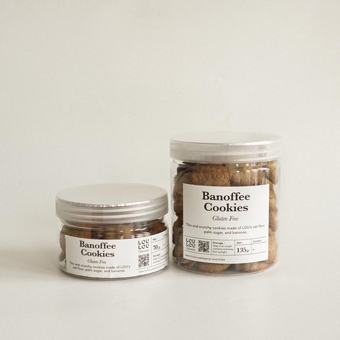 Gambar Banoffee Cookies dari LouLou Patisserie Kota Bandung Tokopedia