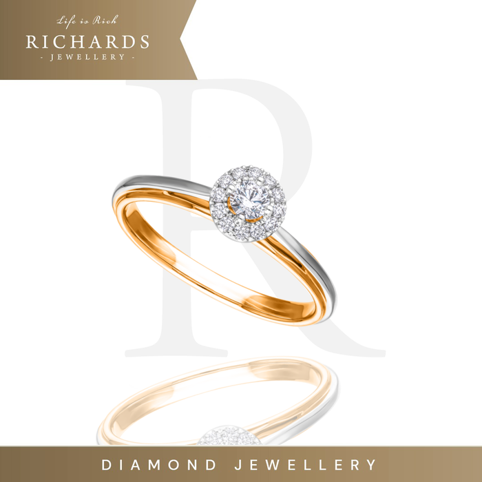 Gambar Richards Jewellery - Cincin Berlian – Diamond Halo Ring - 269230 dari Richards Jewellery Jakarta Barat Tokopedia