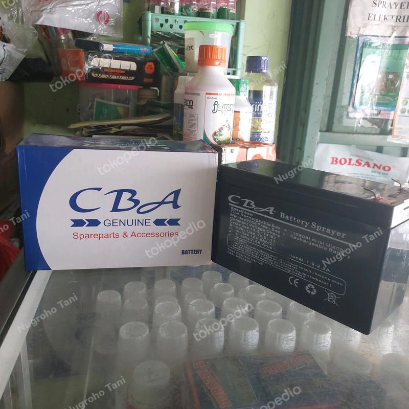 BATERAI AKI ACCU 8 AH 12 VOLT ORI CBA SPRAYER ELEKTRIK BATTERY SPRAYER 1