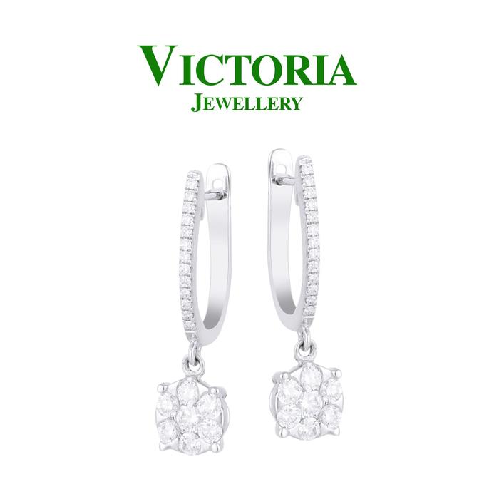 Gambar Anting Berlian VER708647 Victoria Jewellery dari Victoria Jewellery Online Kota Administrasi Jakarta Selatan Tokopedia